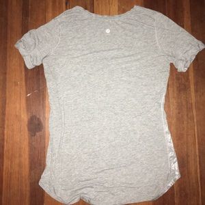 Gray Shimmer Gradient Lululemon T-shirt